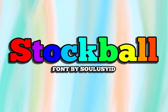 Discovering Stockball: A Display Font with Cosmic Edge