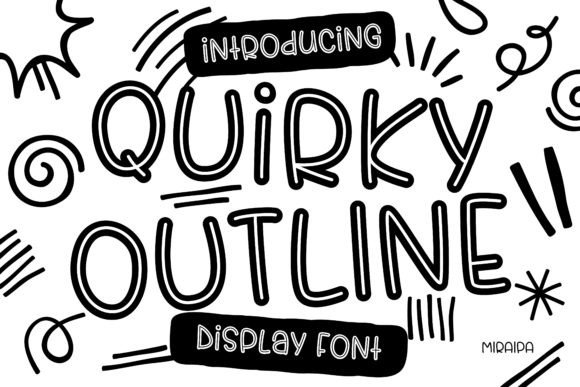 Exploring the Quirky Outline Font for Your Next Project